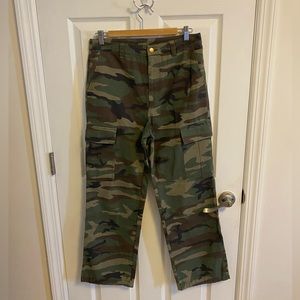 Camo cargo pants